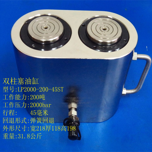 200吨双柱塞油缸(图1)